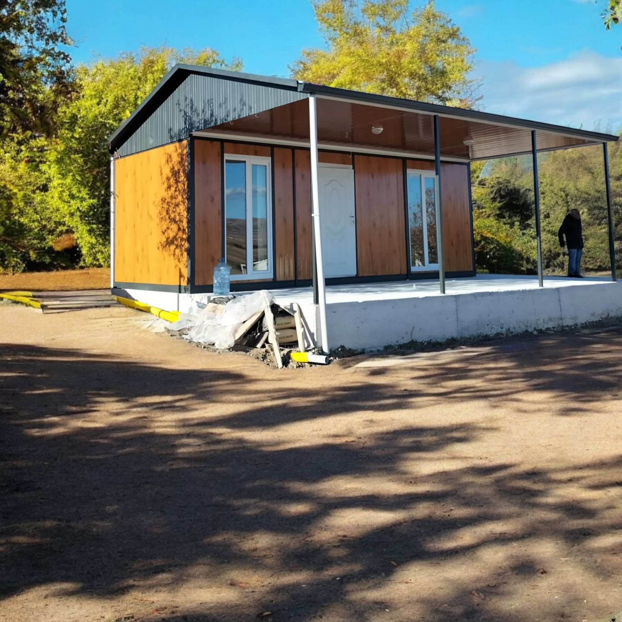 3X7 Çatılı Konteyner