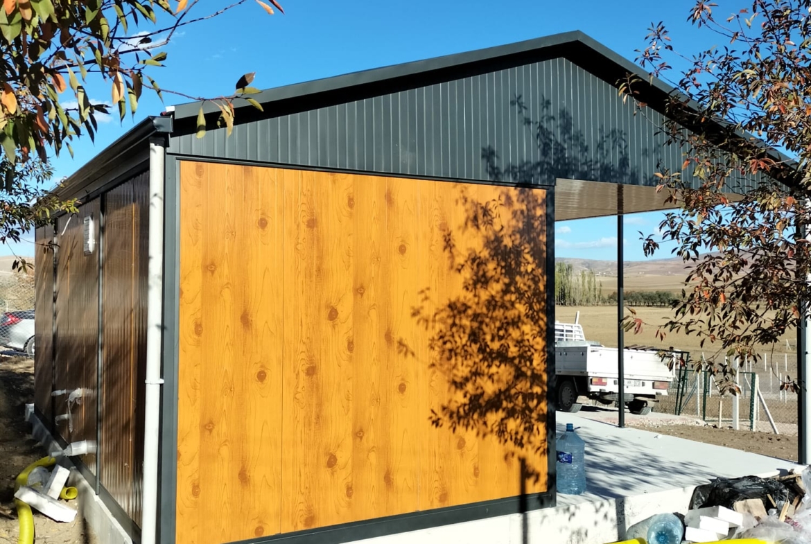 3X7 Çatılı Konteyner